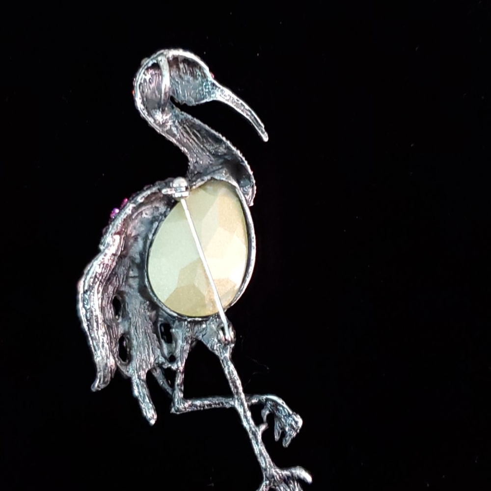 Pink Crystal Flamingo - Picture 2 of 2